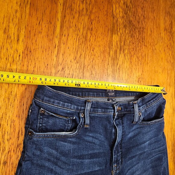 J. Crew Jeans High Rise Skinny Women’s Size 31 Blue Denim - Picture 7 of 7